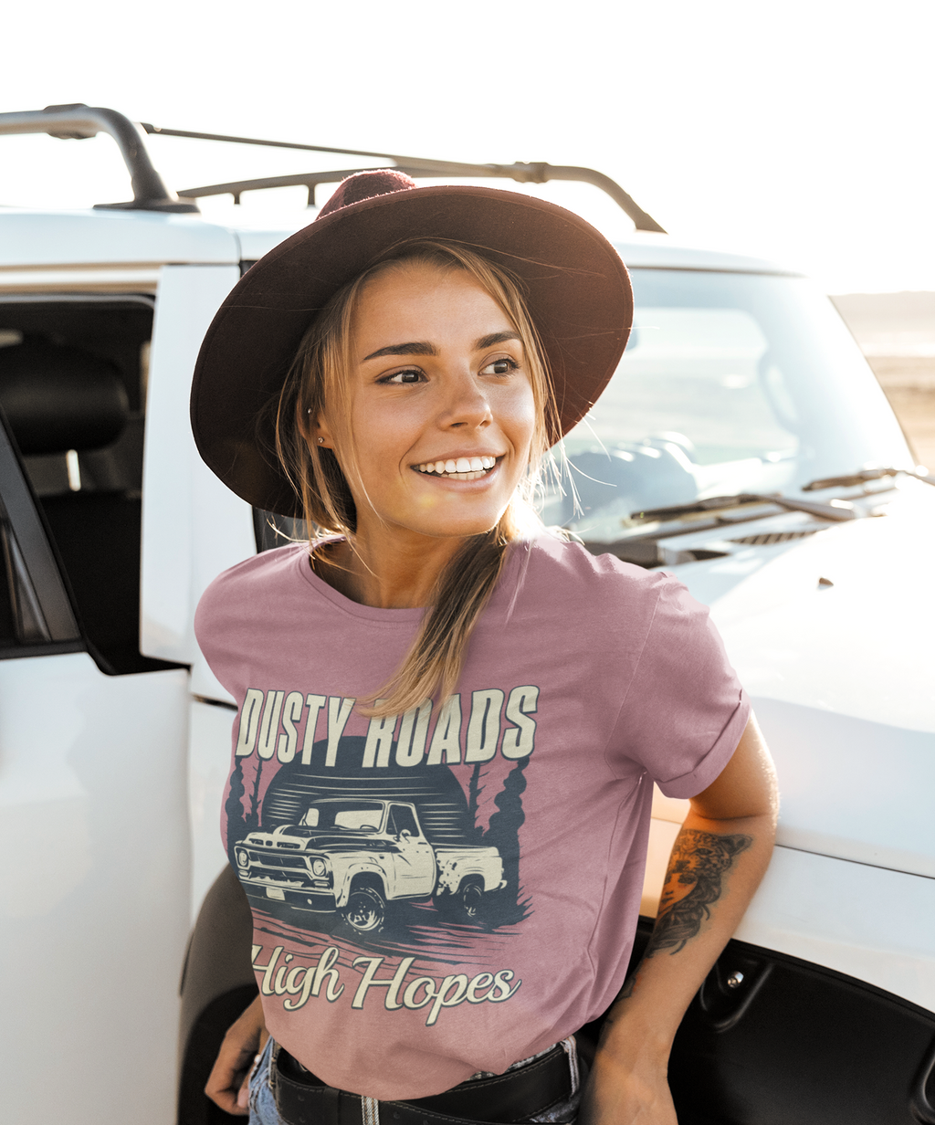 Dusty Roads High Hopes | Unisex t-shirt