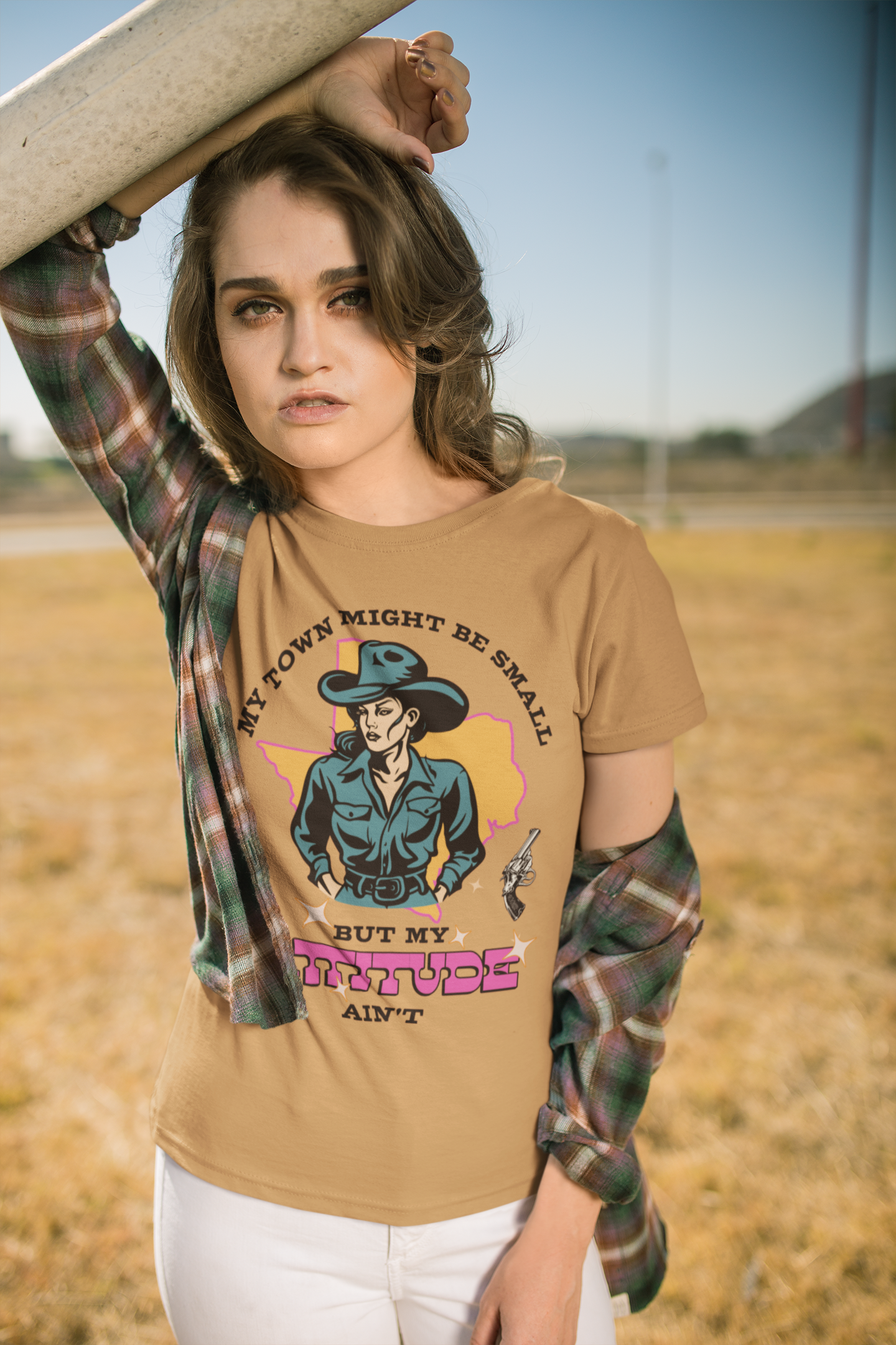 My Town Might Be Small, But My Attitude Ain't | Unisex t-shirt