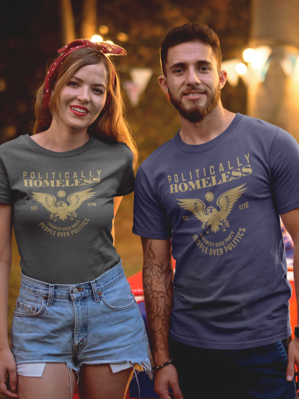 Politically Homeless | Unisex t-shirt